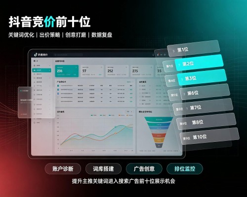连江抖音搜索竞价