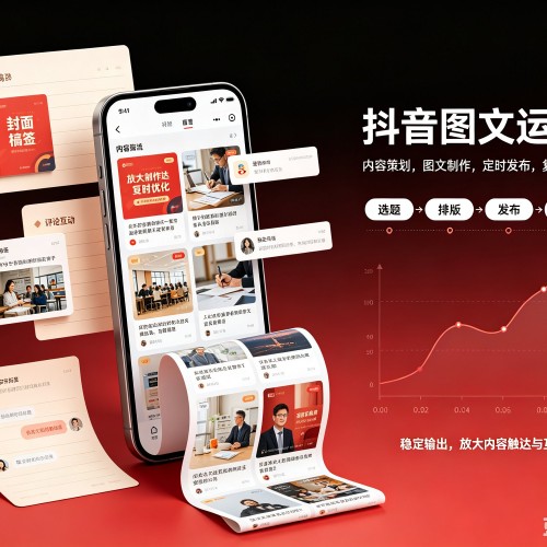 连江抖音图文代运营服务